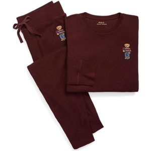 Polo Ralph Lauren, Nachtkleding & Lounge, Heren, Rood, 2Xl, Comfortabele Nachtkleding Set voor Vrouwen