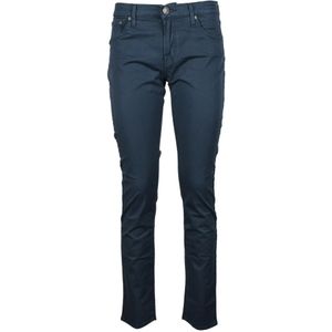Jacob Cohën, Jeans, Dames, Blauw, W29, Katoen, Katoen Elastaan Jeans