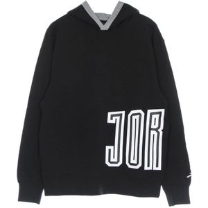 Jordan, Sweatshirts & Hoodies, Heren, Zwart, XS, Katoen, Hybrid Fleece Pullover Hoodie