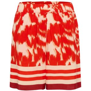 Saint Tropez, Korte broeken, Dames, Veelkleurig, XS, Water Blooms Khloesz Shorts & Knickers