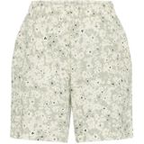 Ichi, Korte broeken, Dames, Groen, S, Gestippelde Bloem Shorts & Knickers