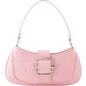 Osoi, Tassen, Dames, Roze, ONE Size, Leer, Kleine Schoudertas - Roze