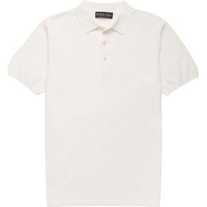 Brooks Brothers, Tops, Heren, Wit, M, Katoen, Cotton Polo Shirt