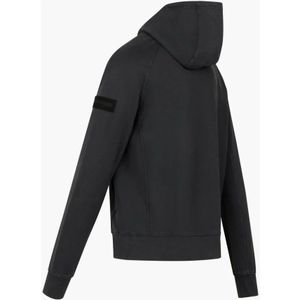 Cruyff, Sweatshirts & Hoodies, Heren, Zwart, L, Denim, Zwarte Hoodie Heren Non Denim