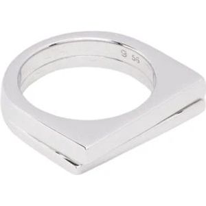 Tom Wood, Accessoires, Dames, Grijs, 54 MM, Zilveren Juweel Ring