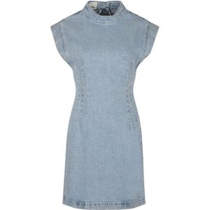 Isabel Marant, Kleedjes, Dames, Blauw, M, Denim, Lichtblauwe Nina Denim Jurk