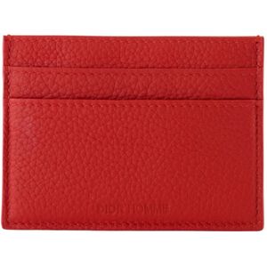 Dior, Accessoires, Heren, Rood, ONE Size, Leer, Kaarthouder