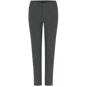 C.Ro, Broeken, Dames, Grijs, XS, Polyester, Pakbroek