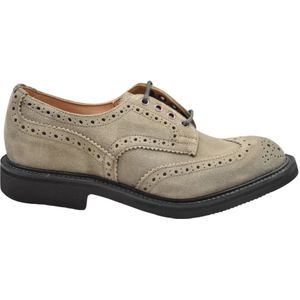 Tricker's, Schoenen, Heren, Beige, 43 EU, Visone Repello Veterschoenen Aw 23