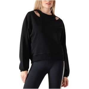 Deblon Sports, Sweatshirts & Hoodies, Dames, Zwart, L, Katoen, Veelzijdige Amelie Trui