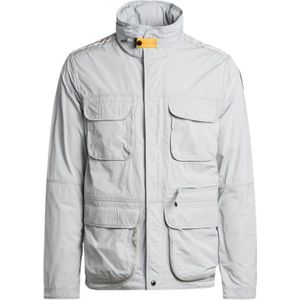 Parajumpers, Jassen, Heren, Grijs, L, Polyester, Woestijn Lente Veldjas