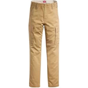 Levi's, Broeken, Heren, Beige, W30 L32, Katoen, XX Cargo Slim Broek