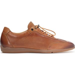Kazar, Schoenen, Heren, Bruin, 41 EU, Leer, Leren herenschoenen met perforaties