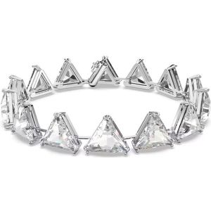 Swarovski, Accessoires, Dames, Grijs, ONE Size, Matrix Tennis Armband