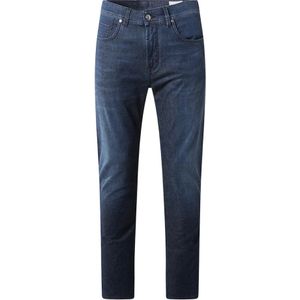 Baldessarini, Jeans, Heren, Blauw, W34 L34, Katoen, Donkerblauwe Gebruikte Whisker Jeans Regular Fit