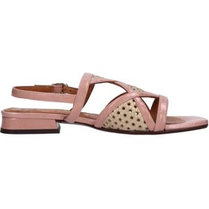 Chie Mihara, Schoenen, Dames, Roze, 37 EU, Platte schoenen Multi Kleur