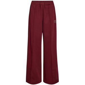 Co'Couture, Broeken, Dames, Rood, M, Bordeaux Crease Pantalons