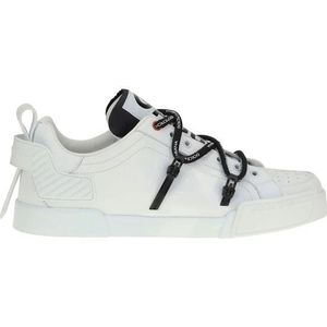 Dolce & Gabbana, Schoenen, Heren, Wit, 40 EU, Portofino Sneakers