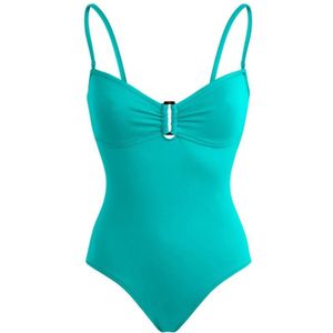 Vilebrequin, Badkleding, Dames, Groen, XL, Effen badpak voor dames