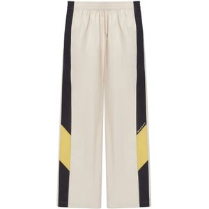 Isabel Marant, Broeken, Heren, Beige, M, Katoen, Bryton joggingbroek