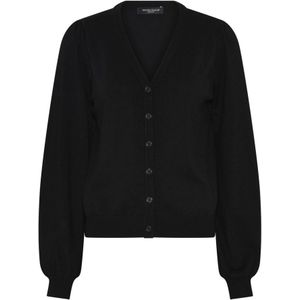 Bruuns Bazaar, Truien, Dames, Zwart, S, Nylon, Anemonebbcarlinas Cardigan