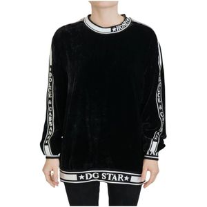 Dolce & Gabbana, Sweatshirts & Hoodies, Dames, Zwart, M, Sweatshirts