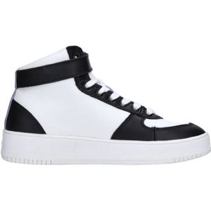 Guess, Schoenen, Dames, Veelkleurig, 35 EU, Leer, Sneakers Wit