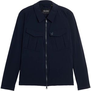 Lyle & Scott, Jassen, Heren, Blauw, M, Nylon, Nylon Pocket Overshirt
