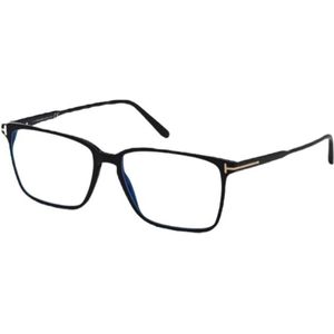 Tom Ford, Accessoires, unisex, Zwart, ONE Size, Zwarte Brillen - Mod. Tf 5696