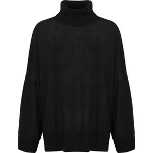 InWear, Truien, Dames, Zwart, L, Wol, Eternaliw Biella Pullover Knit