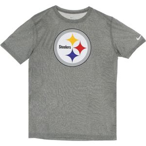 Nike, Tops, Heren, Grijs, S, Polyester, NFL Logo Legend T-shirt