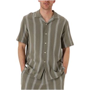Selected Homme, Overhemden, Heren, Groen, L, Groen Casual Shirt voor Mannen