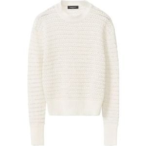 Fabiana Filippi, Truien, Dames, Beige, XS, Elegante Breisels voor Vrouwen