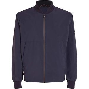 Tommy Hilfiger, Jassen, Heren, Blauw, M, Katoen, Blauwe Portland Bomberjack