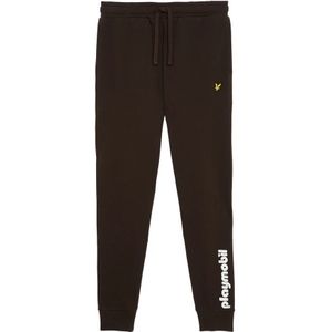 Lyle & Scott, Broeken, Heren, Bruin, M, Katoen, Skinny Sweatpant Playmobil