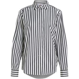 Tommy Hilfiger, Blouses & Shirts, Dames, Veelkleurig, XS, Katoen, Gestreept katoenen poplin overhemd