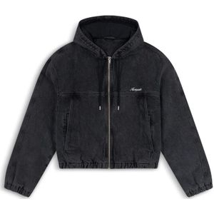 Axel Arigato, Jassen, Heren, Grijs, M, Katoen, Moss Gewatteerde Jas