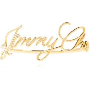 Jimmy Choo, Accessoires, Dames, Geel, S, Armband met logo