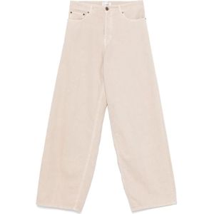 Haikure, Jeans, Dames, Bruin, W25, Katoen, Straight Jeans