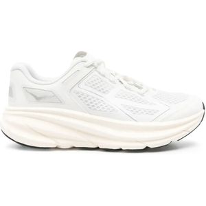 Hoka One One, Schoenen, Heren, Wit, 40 EU, Witte hardloopschoenen lichtgewicht model