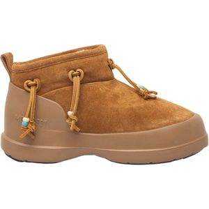 Moon Boot, Schoenen, Dames, Bruin, 37 EU, Leer, Beaded Suede Low Boots