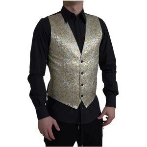 Dolce & Gabbana, Pakken, Heren, Geel, M, Suit Vests