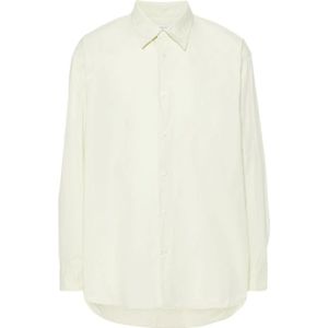 Dries Van Noten, Overhemden, Heren, Groen, M, Casual Wit overhemd