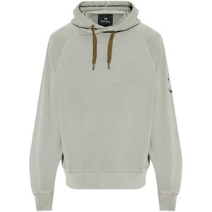 Paul Smith, Sweatshirts & Hoodies, Heren, Groen, L, Katoen, Groene Hoodie