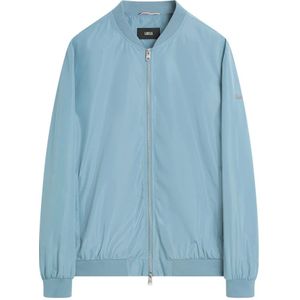 Cinque, Jassen, Heren, Blauw, M, Minimalistische Bomberjacke met Sportieve Stijl