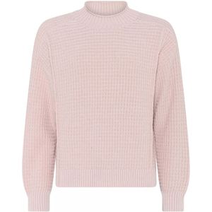 Skovhuus, Truien, Dames, Roze, L, Katoen, Casual Gestreepte Pullover Blouse Ash Rose