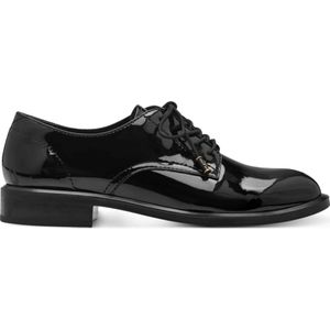 Tamaris, Schoenen, Dames, Zwart, 36 EU, Zwarte Lakleren Zakelijke Veterschoenen