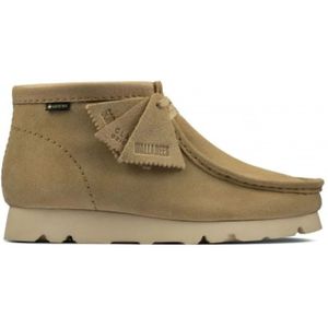 Clarks, Schoenen, Heren, Beige, 37 EU, Leer, Veterschoenen