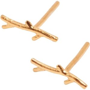 Malababa, Accessoires, Dames, Geel, ONE Size, Irati Bos Oorbellen