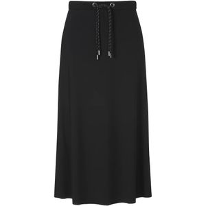 Frapp, Rokken, Dames, Zwart, 5Xl, Uitlopende Rock Style Rok